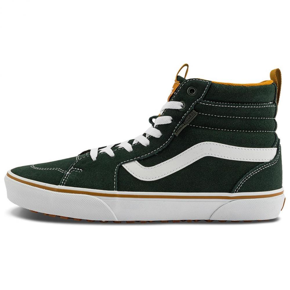 Vans MN Anti-Slip Wear-Resistant High-Top Skateboard Shoes Men's Green