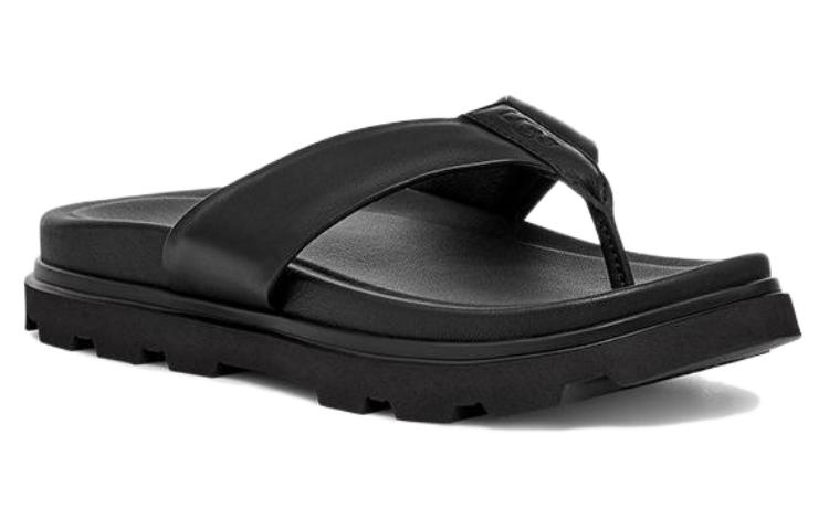 UGG Capitola Flip Sandal Black купить в интернет-магазине Yoocart с быстрой доставкой по России.