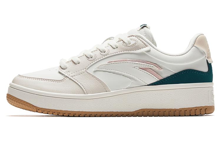 Anta Slip-Resistant Cushioning Low-Top Skateboard Shoes Women's Ivory White