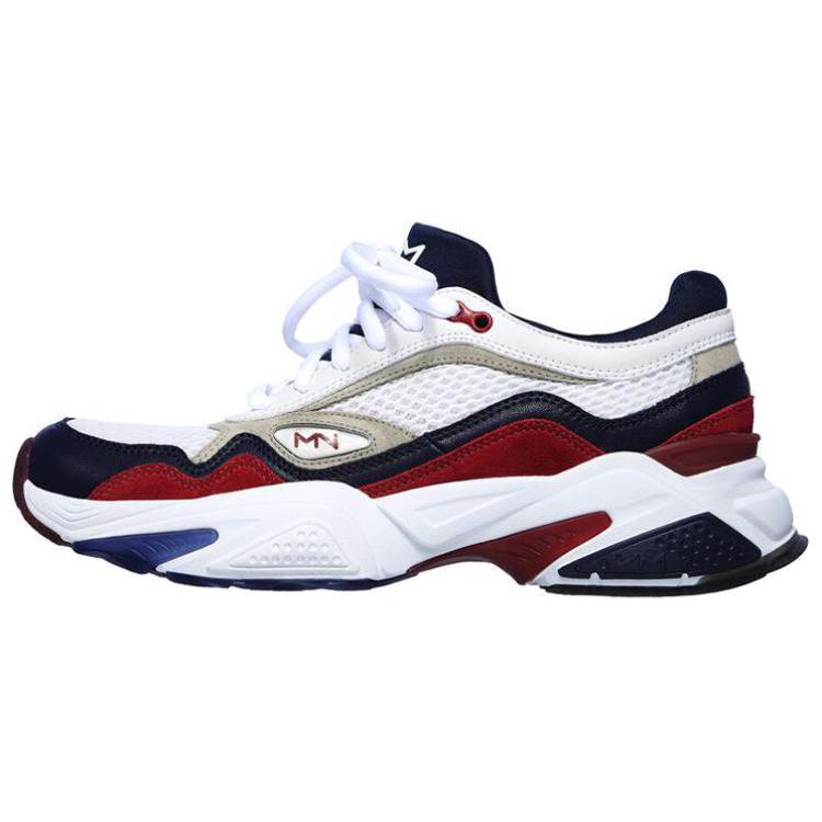 Skechers Kraz Wiley Low Top White/Blue/Red