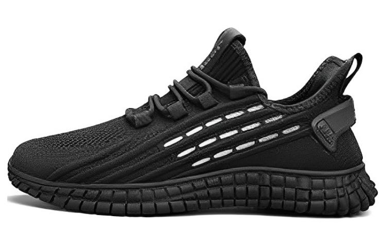 Jeep Slip Resistant Breathable Low Top Casual Shoes Men's Black