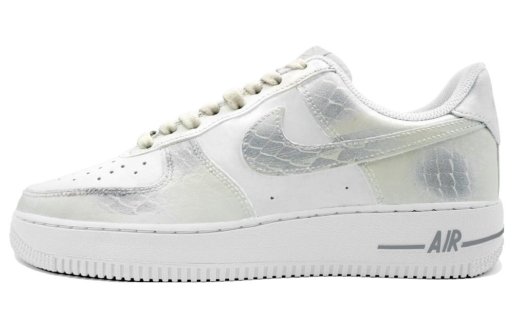 Nike Air Force 1 Coverage Warm Low-Top Skateboard Shoes Unisex White