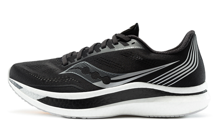saucony Endorphin Pro Black Silver