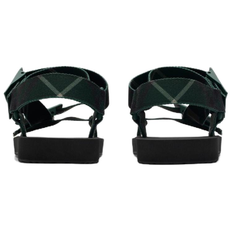 Burberry Trek One Strap Sandals Men's Green
