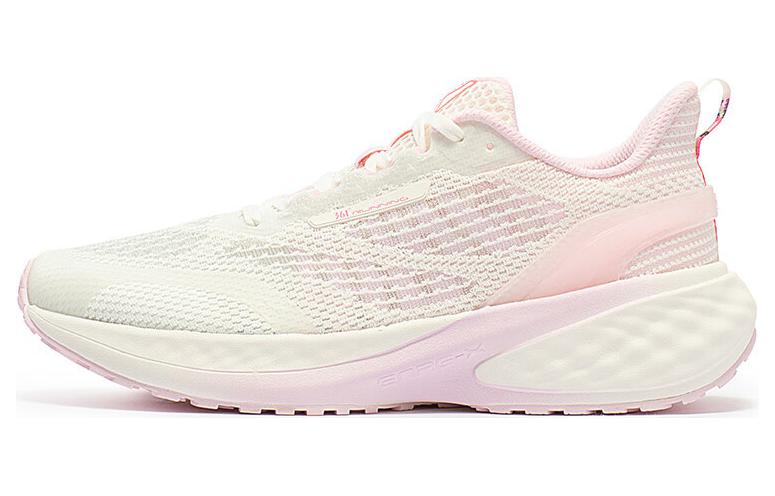 361° Slip-Resistant Breathable Low-Top Running Shoes Women's White Pink