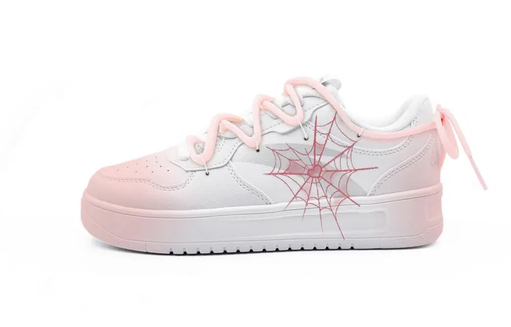 Anta Relaxed Lightweight Coverage Low top Skateboard Shoes Women's Pink