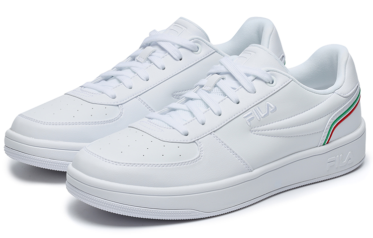 FILA FX-5 Low-Top Skateboard Shoes Men's FILA White