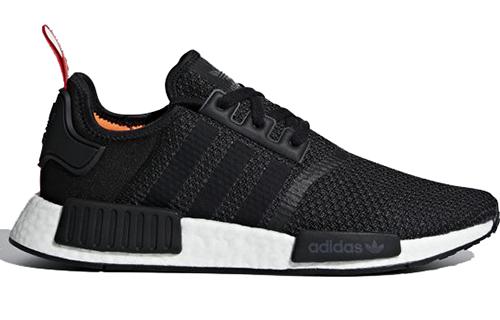 Adidas Nmd R1 Core Black Solar Orange купить в интернет-магазине Yoocart с быстрой доставкой по России.