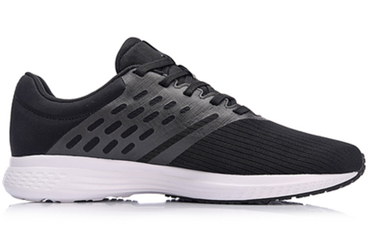 LiNing Speed Star Cushioning And Breathable Low top Running Shoes Unisex Standard Black