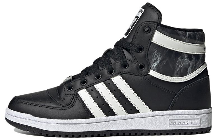 adidas originals Top Ten Black White Women's