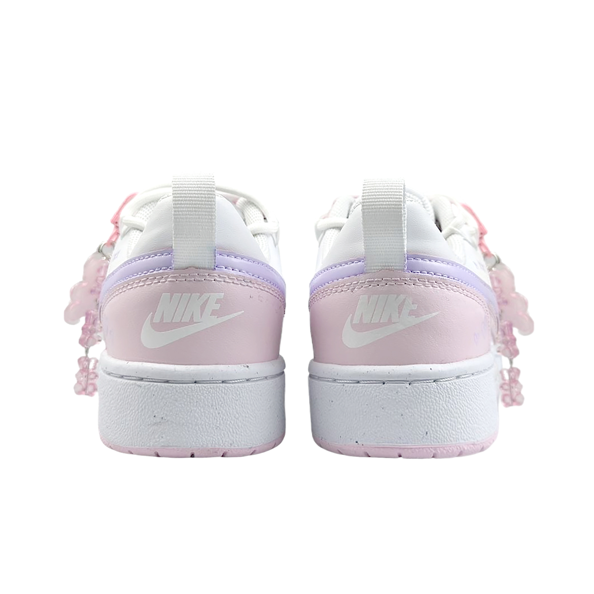 Nike Court Borough Wear-resistant And Lightweight Low-Top Skateboard Shoes Women's Pink White купить в интернет-магазине Yoocart с быстрой доставкой по России.