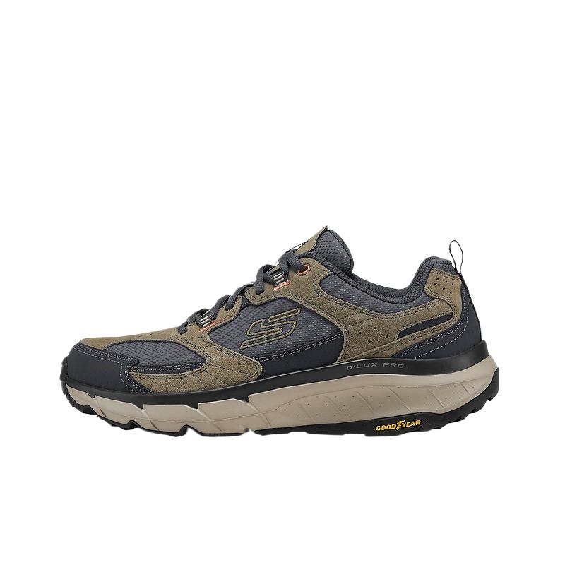 Skechers OUTDOOR MENS Durable Breathable Lightweight Low-Top Outdoor Shoes Men's Taupe