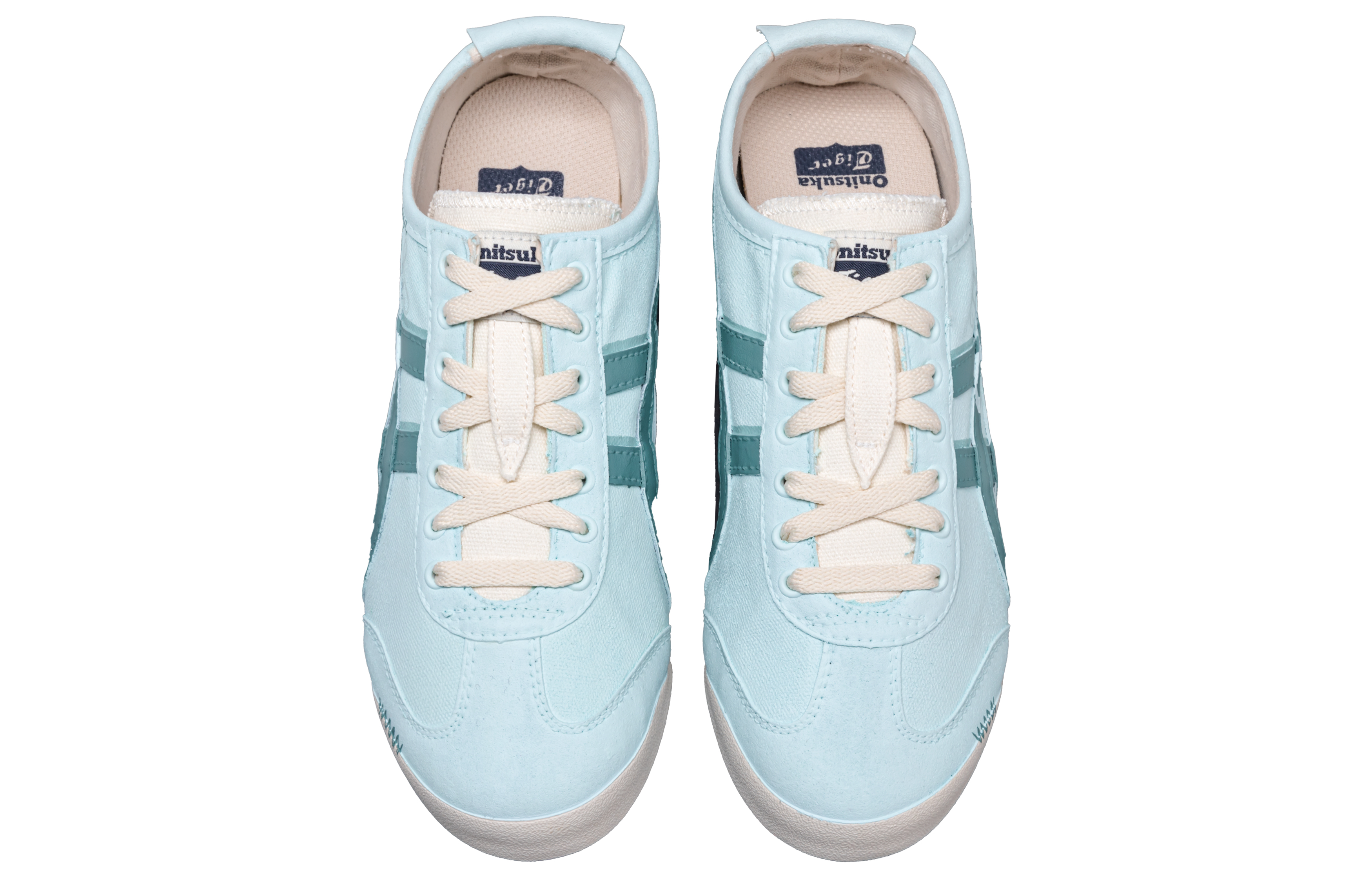 Onitsuka Tiger MEXICO 66 Cyan Green Abrasion Resistant Low Top Casual Shoes Unisex Turquoise купить в интернет-магазине Yoocart с быстрой доставкой по России.