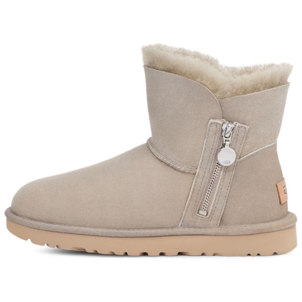 UGG Warm Slip-Resistant Coverage Short Snow Boots Women's Brown