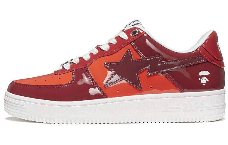 BAPE A BATHING APE Bape Sta Low Color Camo Combo Red