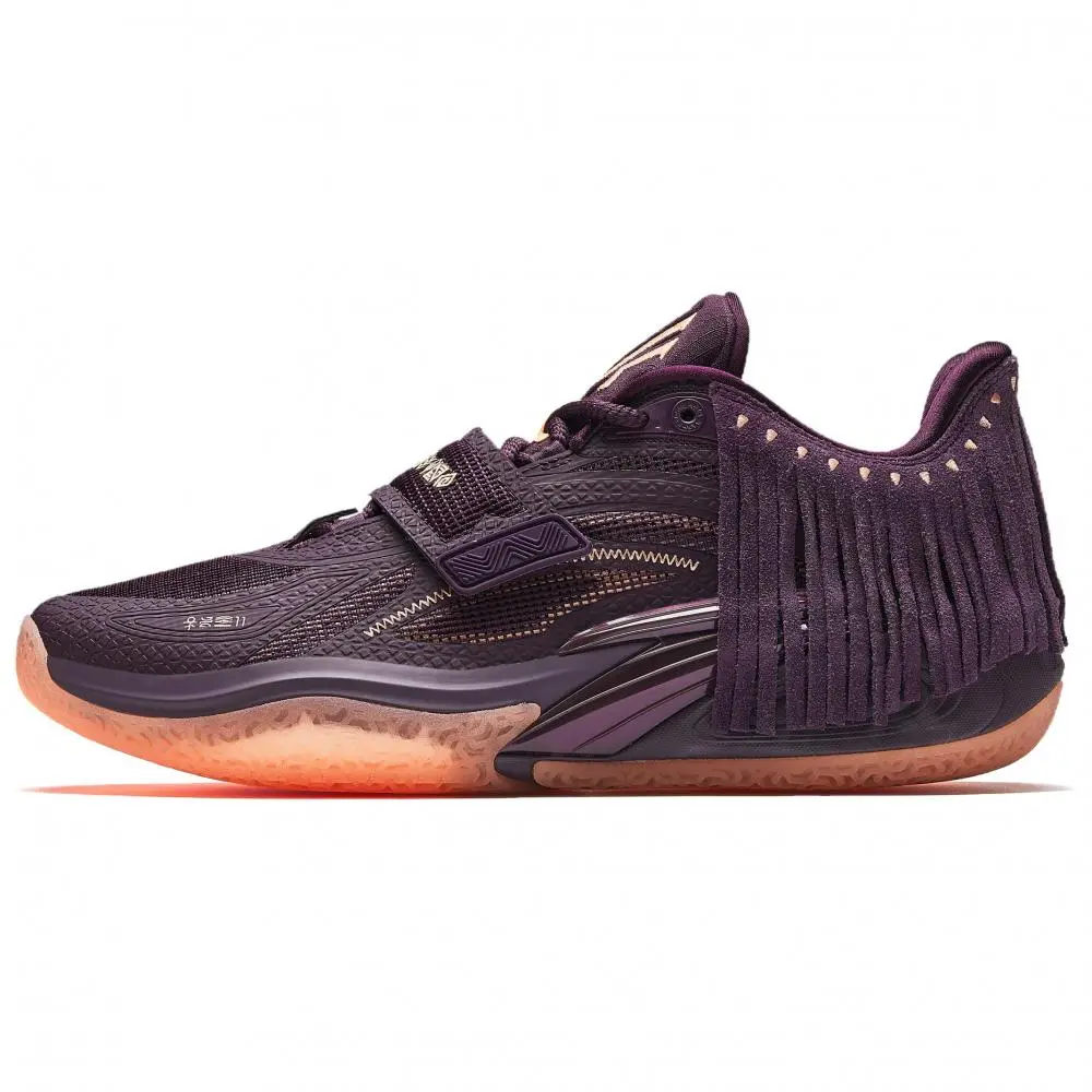 Anta KAI 1 Slip Resistant Abrasion Resistant Low top Basketball Shoes Men's Purple