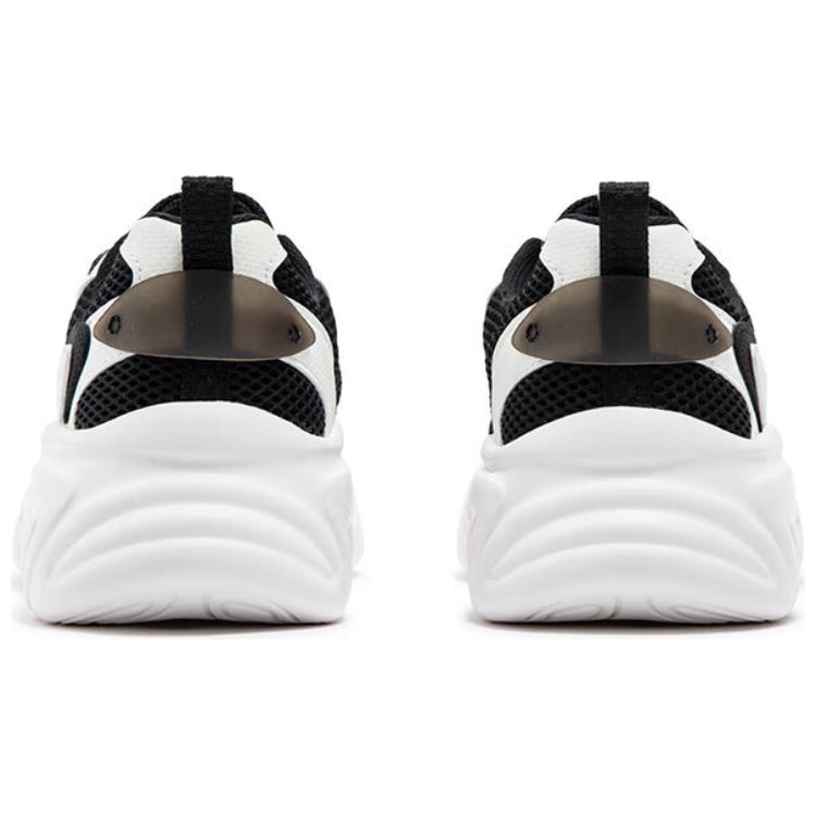 361° Wear-Resistant Low-Top Casual Shoes Women's Black White купить в интернет-магазине Yoocart с быстрой доставкой по России.
