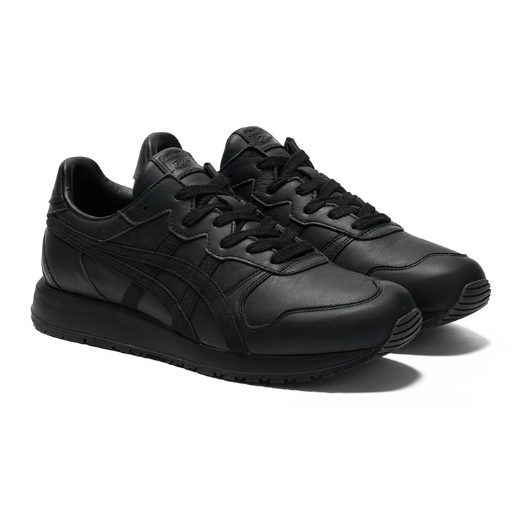 Onitsuka Tiger Cushioning, Wear Resistant Low top Casual Shoes Unisex Black купить в интернет-магазине Yoocart с быстрой доставкой по России.