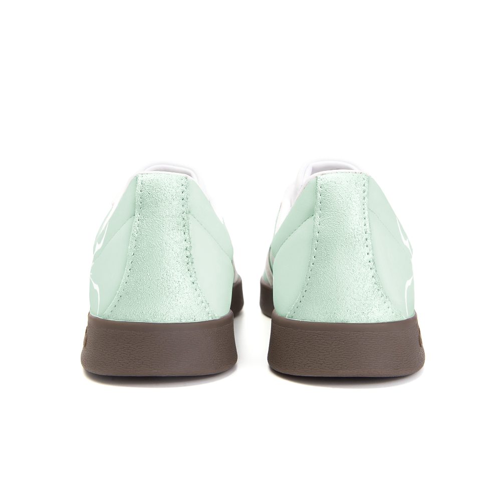 Adidas Neo VL Court 2.0 Anti-Slip Wear-Resistant Low-Top Skateboard Shoes Unisex Cyan