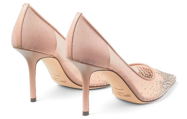 Jimmy Choo Love 85mm Crystal-embellished Pumps