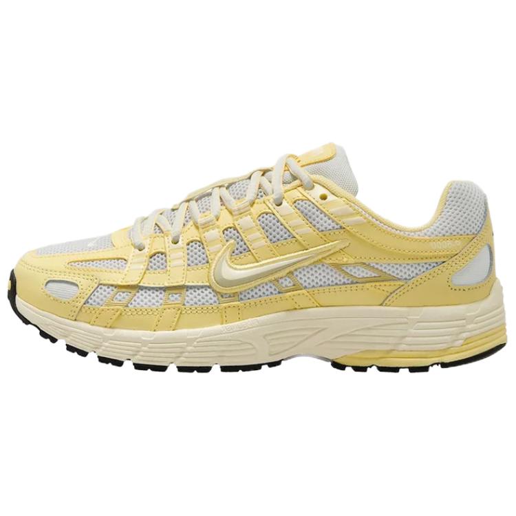 Nike P 6000 Abrasion Resistant Low Top Running Shoes Women's Yellow