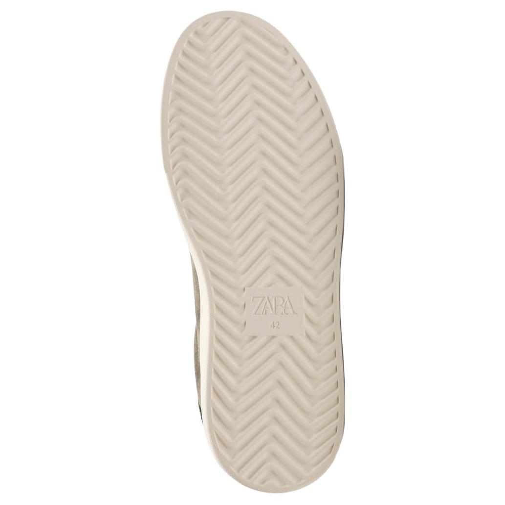 ZARA Low top Skateboard Shoes Men's Taupe купить в интернет-магазине Yoocart с быстрой доставкой по России.