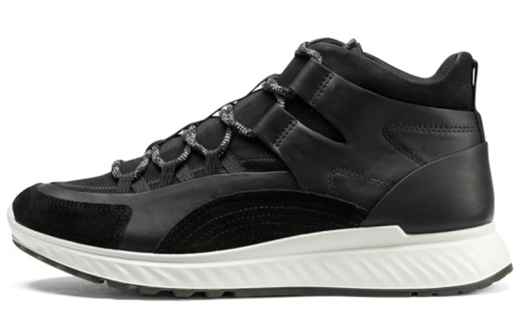 Ecco Fit For Action Wear-Resistant Low-Top Running Shoes Men's Black