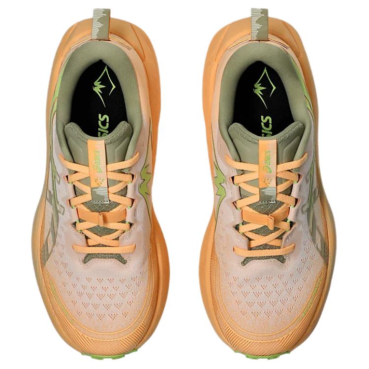 Asics TRABUCO Max 4 Abrasion Resistant Low Top Trail Running Shoes Men's Orange купить в интернет-магазине Yoocart с быстрой доставкой по России.