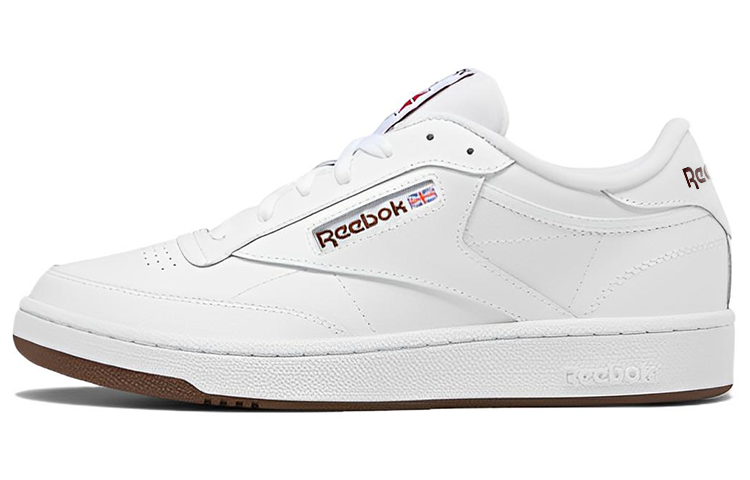 Reebok Club C 85 Cloud White Cloud White Trail Brown