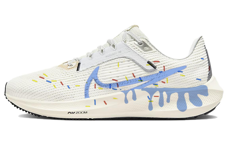 Nike Air Zoom Pegasus 40 Cushioning Anti-Slip And Wear-Resistant Low-Top Running Shoes Women's White