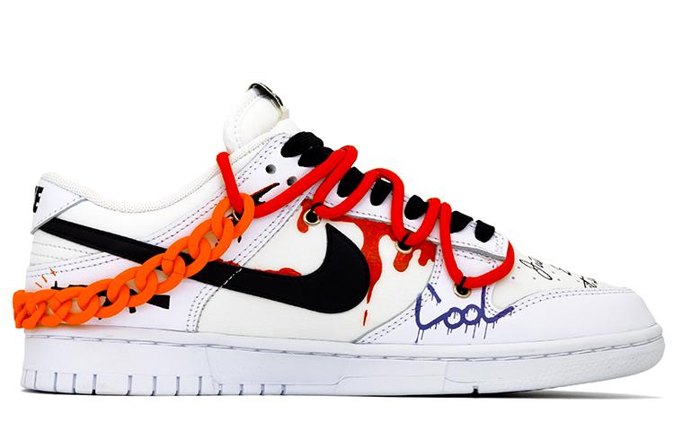 Nike Dunk Low Low-Top Skateboard Shoes Men's Black White купить в интернет-магазине Yoocart с быстрой доставкой по России.