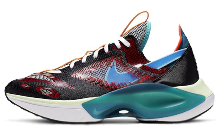 Nike Dmnsix N110 Flyknit Black Blue Hero University Red