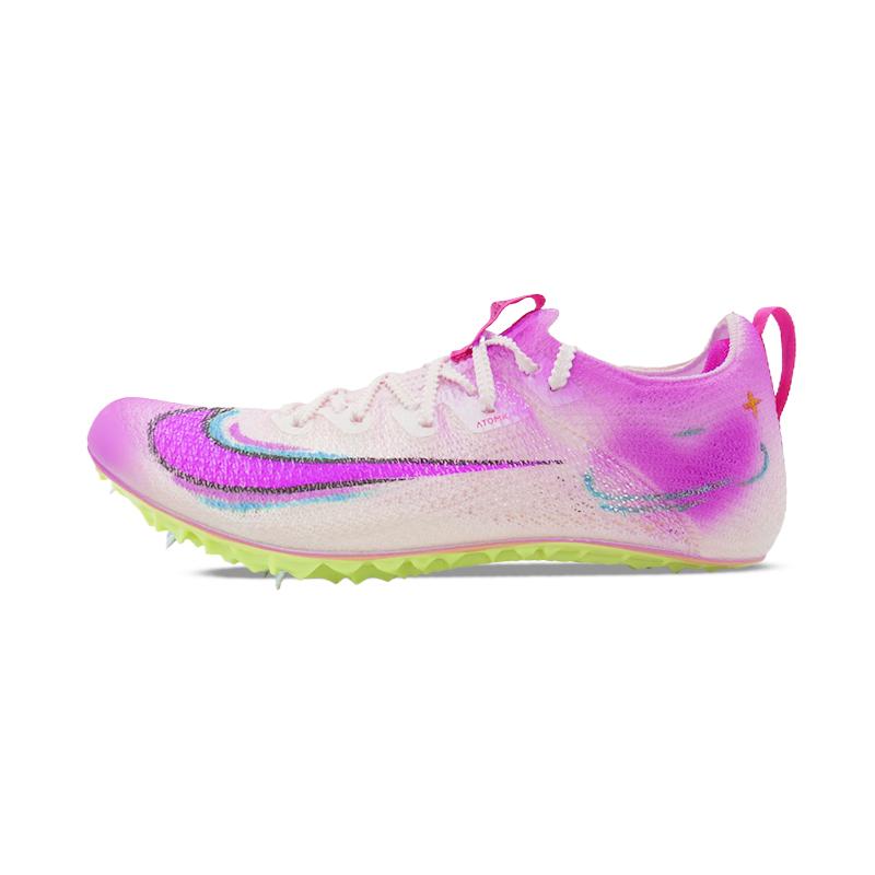 Nike Superfly Elite 2 Anti-Slip Wear-Resistant Low-Top Carbon Plate Running Shoes Unisex Purple