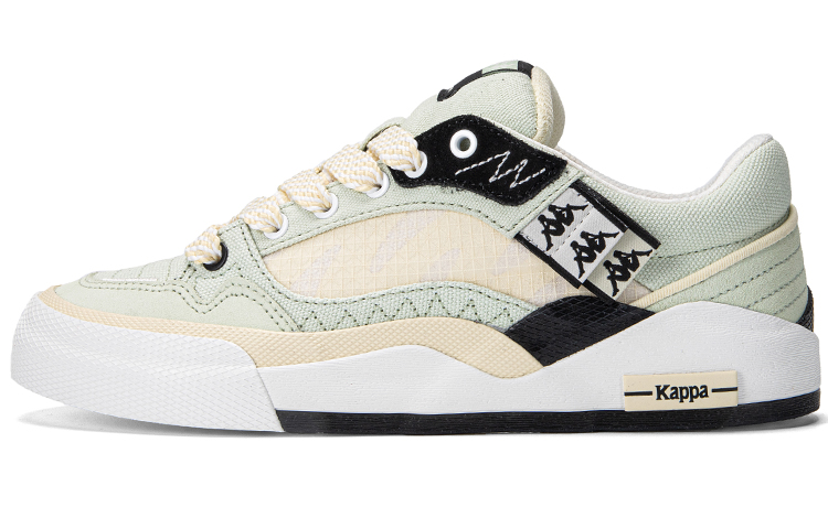 Kappa Anti-Slip Wear-Resistant Low-Top Skateboard Shoes Unisex Green
