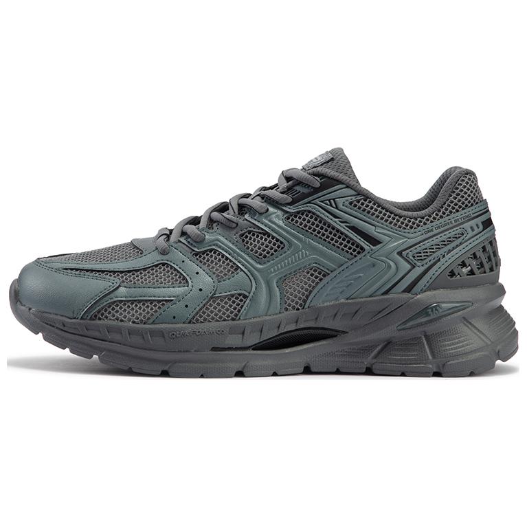 361° Abrasion Resistant Low Top Running Shoes Men's Black Gray