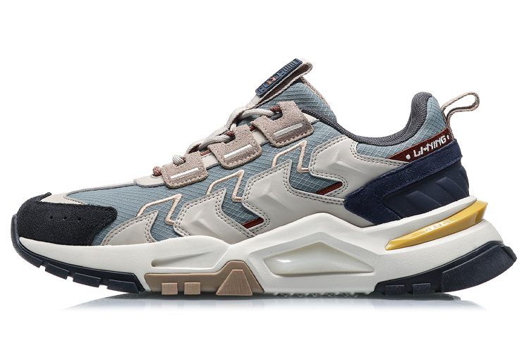 LiNing Slip Resistant, Breathable, Lightweight Low Top Casual Shoes Men's