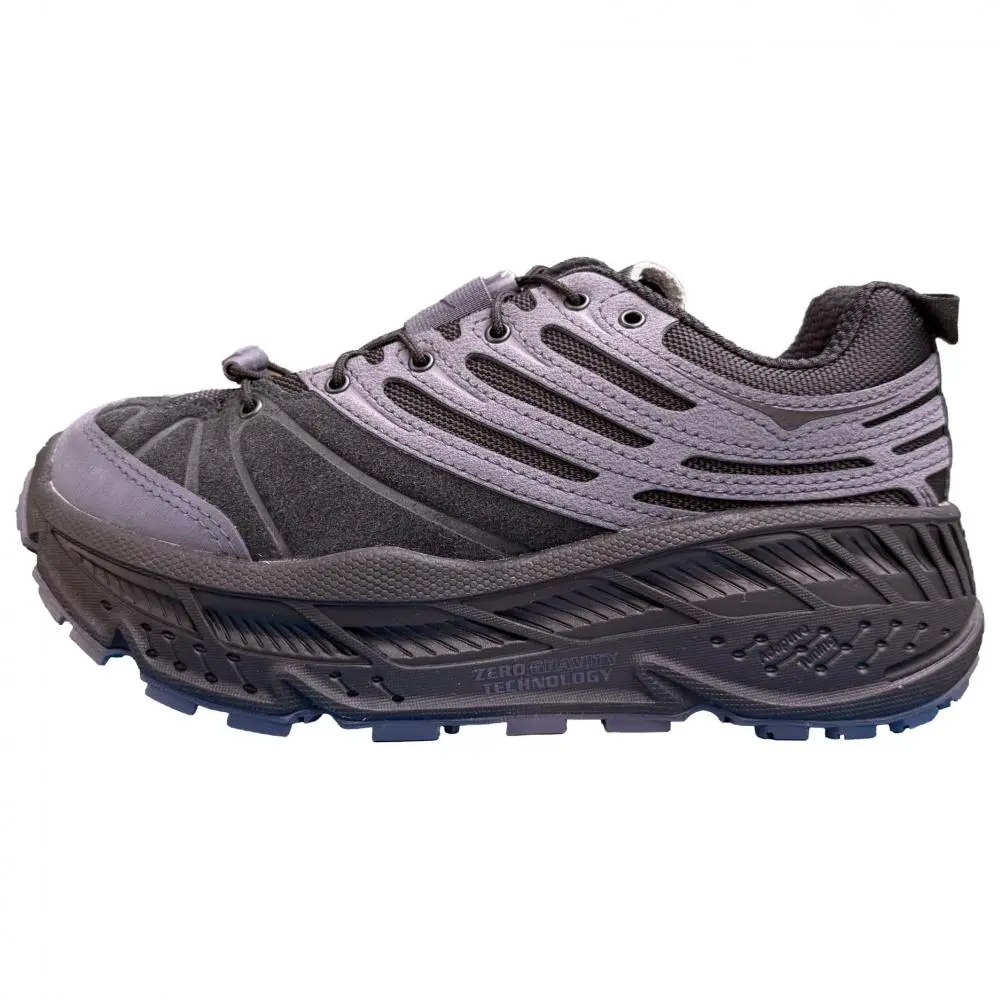 HOKA ONE ONE Stinson Evo OG Running Shoes Unisex Black Purple
