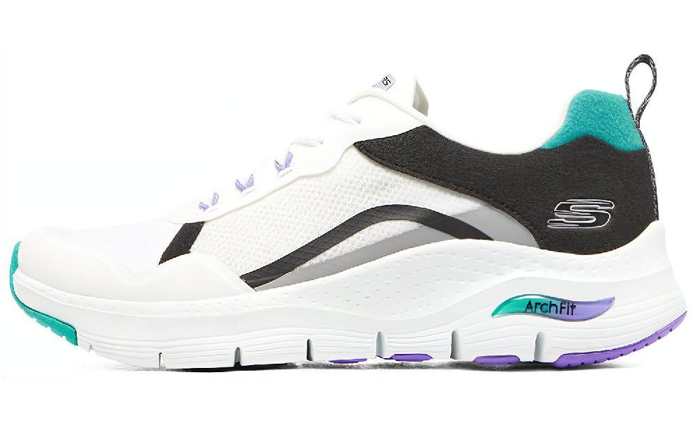 Skechers Arch Fit 'White Teal' Women's