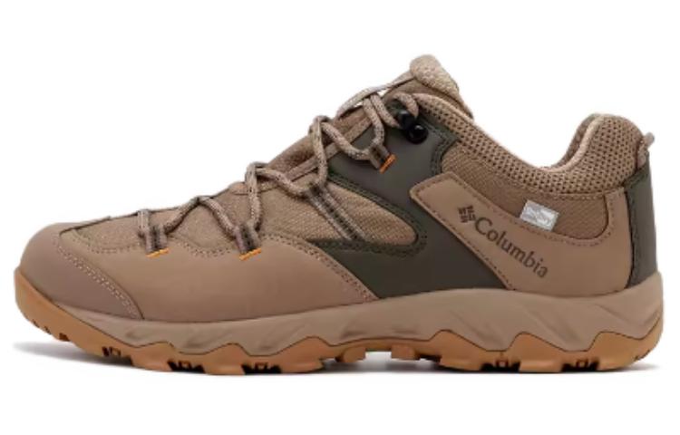Columbia Cushioning, Wear Resistant Low top Mountaineering Shoes Men's Brown
