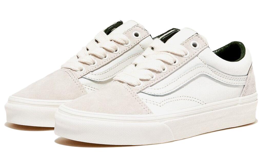 Old Skool Vans 'White Green'