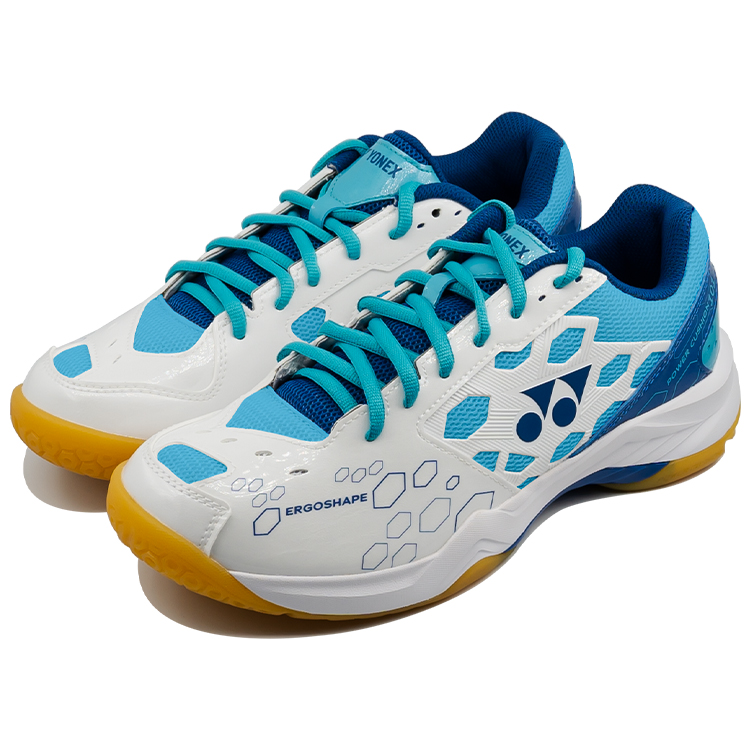 YONEX Power Cushion Wear-Resistant Support Balance Rebound Low-Top Badminton Shoes Unisex White Blue купить в интернет-магазине Yoocart с быстрой доставкой по России.