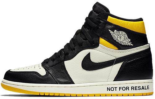 Jordan 1 Retro High Not For Resale Varsity Maize