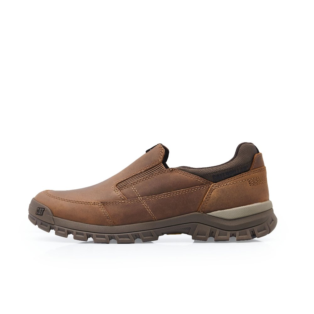 CAT Casual Shoes Men Low-Top Brown