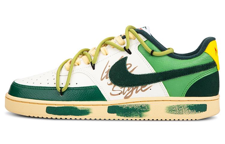Nike Court Vision Low Sail Pro Green Opti Yellow