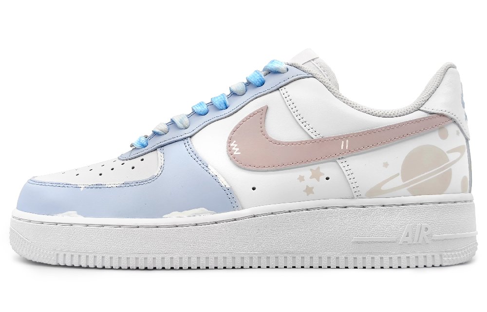 Nike Air Force 1 Coverage Warm Low-Top Skateboard Shoes Men's Light Purple