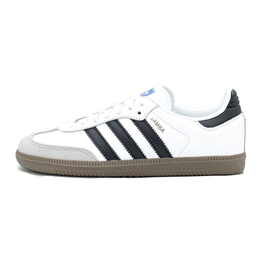 Adidas Originals SAMBA OG Chestnut Cocoa Anti-Slip Wear-Resistant Low-Top Skateboard Shoes Unisex Yellow Brown