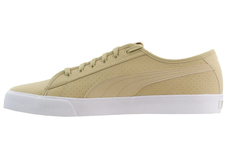 PUMA Bari Series FP Balance Lightweight Low-Top Skateboard Shoes Unisex Beige