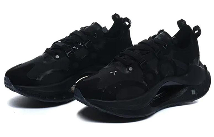 LI NING 1990 Abrasion Resistant Lightweight Rebound Low Top Casual Shoes Women's Black