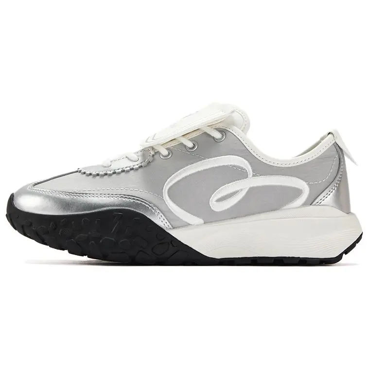 361° Life Collection Breathable And Lightweight Low Top Casual Shoes Women's Silver Feather White