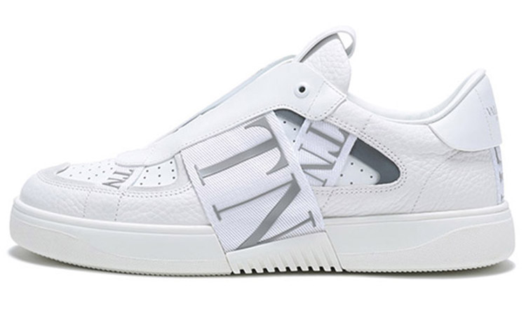 Valentino VL7N Low Top Stylish Skateboarding Shoes Men's White
